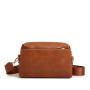 Factory custom women's Vintage Square PU Leather Tote Stylish Mini soft square crossbody bag with shoulder strap
