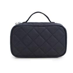Two-layer design Pouch Zip multicapacity Frosted Zipper Pouch Plastic Makeup Pouch Toiletry Beauty Wash Kit Bags