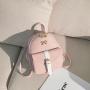 2024 Customs Backpack New Women's Mini Bag Waterproof  Backpack China Wholesale PU Ladies backpack