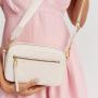 Wholesale Customized PU Lingge Retro Square Shoulder Bag For Women Elegant Nylon Webbing Shoulder Strap Lady Quilt Crossbody Bag