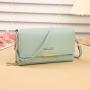 2024 new ladies wallet multifunctional women's shoulder bag long wallets clutch purse coin factory wholesale mobile phone bags