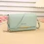 2024 new ladies wallet multifunctional women's shoulder bag long wallets clutch purse coin factory wholesale mobile phone bags