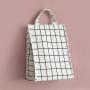 Stripe Waterproof Oxford Lunch Bag Portable Insulated Thermal Cooler Lunch Bag For Girls Student Lunch Box Picnic Bag Storage