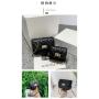 Korean version retro women's bag, new style trendy fashion leisure rhombic grid chain shoulder crossbody small square bag