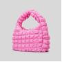 2024 Custom Quilted Wrinkle Shoulder Hobo Bag For Women Dumpling Design