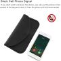 Signal Blocking Bag  Pouch Wallet Phone Case for Cell Phone Privacy Protection and Car Key FOB Anti-Tracking Anti-Spying