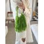 Unique Fashionable Leisure Beach Hand Woven Handbag Bucket Seaside Hollow Bag Crochet Tricot With Tassel
