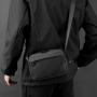 HR769 New Men's Solid Anti Splash Film Nylon Crossbody Bag Horizontal Casual And Trendy Men's One Shoulder Pack Ventilate