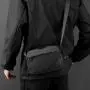 HR769 New Men's Solid Anti Splash Film Nylon Crossbody Bag Horizontal Casual And Trendy Men's One Shoulder Pack Ventilate