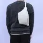 RTS Low MOQ Custom Designer Waist Bag Crossbody Fashion Cute Fancy Super Soft Teddy Cloth White Sherpa Large Fanny Packs
