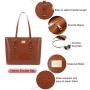 2023 Lovevook 2pcs Classic Crocodile pattern Large Business handbags and Purse Luxury Computer Hand bag Ladies Laptop PU Tote Ba