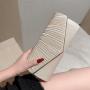 NEW ladies party envelope wrinkle clutch bag fabric purses women's dress clutch bag champagne dinner evening clutch bags