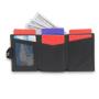 Slim RFID Wallets for Men Durable Genuine Leather Front Pocket Trifold Wallet