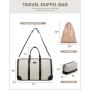 LOVEVOOK lay-flat Design 3pcs/set Travel Duffel Bag Suitcase waterproof Overnight Weekend Outdoor Bag Fashion Travel Bag unisex