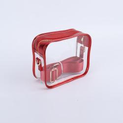 Wholesale Custom Single Nylon Strap Stadium Approved Women Mini Tote Messenger PVC Game Day Clear Crossbody Bags