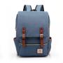 Classic canvas boy office hiking travel business computer bag casual OXFORD large capacity usb laptop men's backpacks 2024