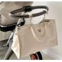 Korea Ins Mommy Bag Multi-Functional Canvas Tote Bag Fashion Large Capacity Mother And Baby Bag