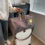 personalized pattern travel storage bag business outdoor luggage bag casual large capacity portable duffel bag
