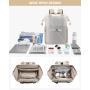 15.6 Inch Work Travel College Backpacks Purse with USB Port Waterproof Nurse Teacher Daypack Bag Laptop Backpack for Women Men