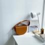 2024 Female Solid Color Saddle Design One-shoulder Crossbody Bag Fashion Trend Semicircle Pu Bag Clamshell  Saddle Bag