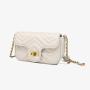 2024 sling bag women shoulder bags luxury fashion vegan leather crossbody bag with chain and embroider pattern