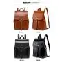 2020 Custom Factory Wholesale Oil Wax Leather Backpack Women's Fashion Lady Handbags Top Selling Styles Shoulder Tote Sling