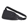 ZR662 Man Chest Bag New Waterproof Shoulder Bag Sports Travel Crossbody Leisure Solid Color Print logo Business High Quality Bag