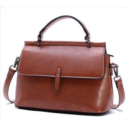 Hot Selling Women's PU Leather Handbag with Luxury Style Single Handled New Fashionable Handbag Ladies