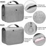 Cosmetic Bag Hanger Hanging Toiletry Bag Large Transparent Pvc Washing Cosmetic Storage Bag For Make Up