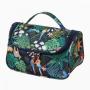 custom printed private label multi-function travel beauty case luxury soft pu purse makeup cosmetic bags