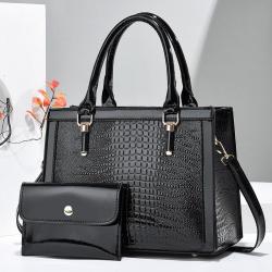 Two Piece Designer Handbag Tote Bag 2023 New Crocodile Print Wholesale Women Handbags Large Capacity Women Fashion Handbags