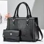 Two Piece Designer Handbag Tote Bag 2023 New Crocodile Print Wholesale Women Handbags Large Capacity Women Fashion Handbags