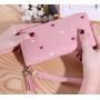 OEC001 New Korean Wallet Women Long Zipper Large Capacity Mobile Phone Bag Versatile Love Korean Handheld Wallet women