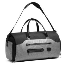 ZF082 Male Business Foldable Travel Bag Outdoor Waterproof Wearable Breathable Gym Bag Oxford Cloth Handheld Shoulder Suit Bag