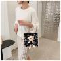 KBW582 Hot Sale Ladies Canvas Bag Handheld Linen Tote Bag Women Cotton Linen Shopping Bag Wholesale Logo
