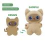Custom Logo Toys Plush Custom Bulk Stuffed Animals custom plushie Cute Stuffed halloween pumpkin Design Plush Toys