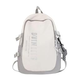 ZF165 New Schoolbag Female Junior High School Students Shoulder Bag Male Computer Backpack Polyester Breathable Waterproof