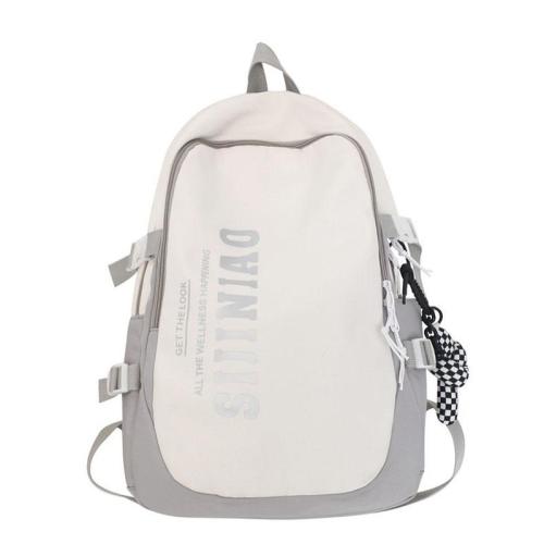 ZF165 New Schoolbag Female Junior High School Students Shoulder Bag Male Computer Backpack Polyester Breathable Waterproof
