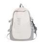 ZF165 New Schoolbag Female Junior High School Students Shoulder Bag Male Computer Backpack Polyester Breathable Waterproof