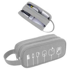 Custom Medium Travel Hanging Cosmetic Organizer Water Repellent Toiletry Zipper Storage Bags Practical Makeup Cases