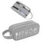 Custom Medium Travel Hanging Cosmetic Organizer Water Repellent Toiletry Zipper Storage Bags Practical Makeup Cases