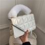 Fashion Simple Women Bags Shoulder Crossbody Plush Ladies Handbags Casual Small Square Women Ladies Bags Quality 2022 Newest