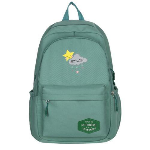 ZR478 Unisex Waterproof New Fashion Backpack Nylon Custom Logo Schoolbag Travel Student Zipper Minimalist Schoolbag Laptop Bag
