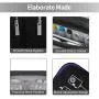 Water Repellent Travel Hanging Cosmetic Organizer Medium Toiletry Zipper Storage Bags Customized Makeup Cases