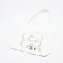 Wholesale Custom Logo Printed 6Oz Canvas Tote Bag Organic Handle Shopping Grocery Cotton Canvas Cloth Bags