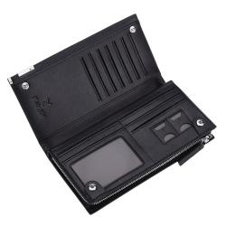 ZR108 Men's Wallet Business Cross-border Long Multi-functional Large-capacity Multi-position Zipper Handbag Wallet