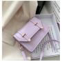 Fashion Women's Small Crossbody Bag Purse Pu Leather Shoulder Bag Flap Handbag