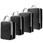 XL009-4 Foldable Travel Bag Four Pieces Travel Organizer Set 6 Colors Accept Customized Logo Durable Essentials for Travelling