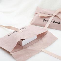 Custom Logo Printed Soft Velvet Shoe Pouch Envelope Bag For Cloth
