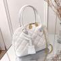 Tote shell bag 2024 ladies shoulder bags Korean embroidery female chain women's crossbody bag handbag